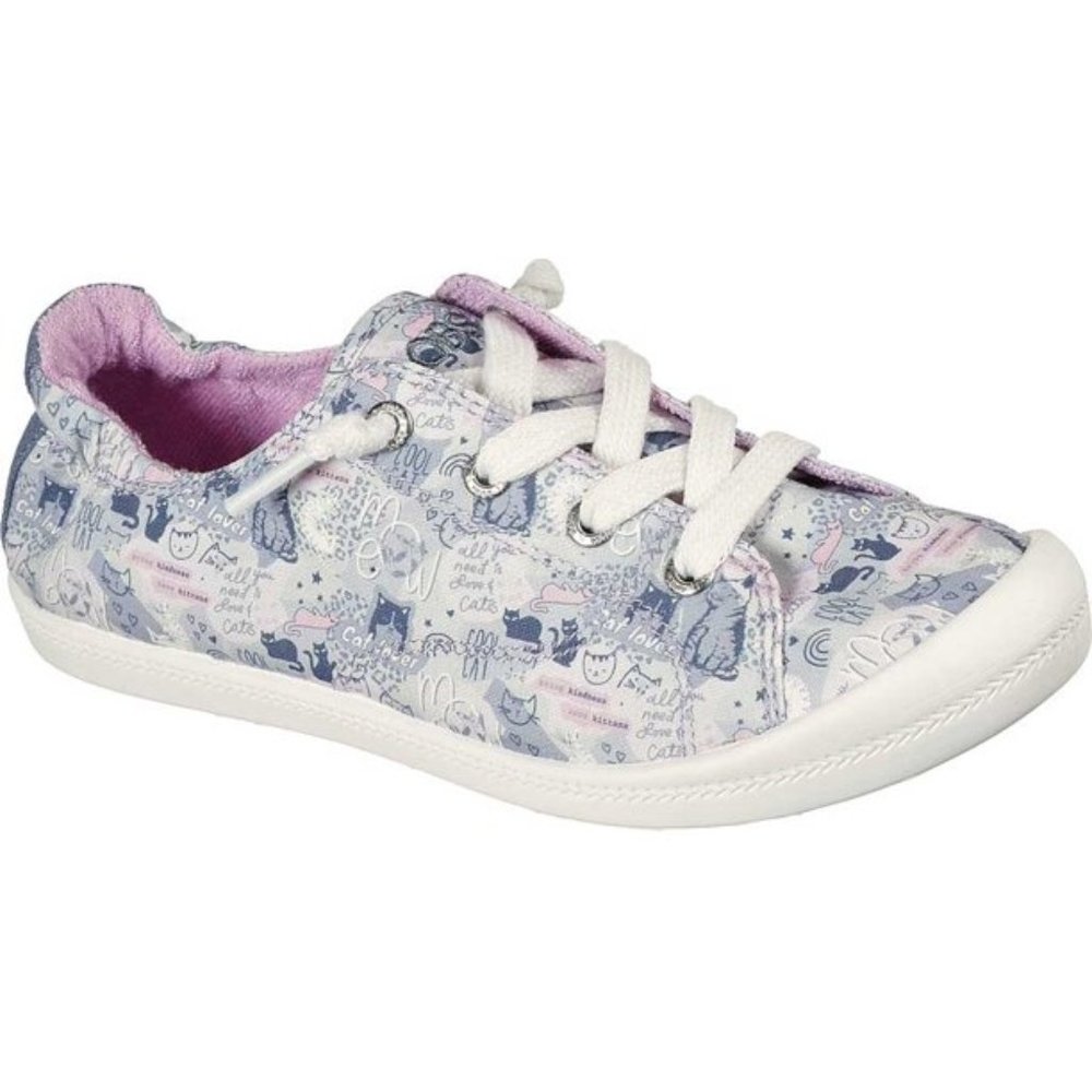 NWT Bobs by Skechers Beach Bingo Meow Amor size 8.5